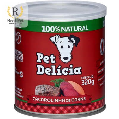 Pet Delícia Natural Caçarolinha de Carne - 320g