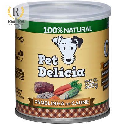  Pet Delícia Natural Panelinha de Carne - 320g