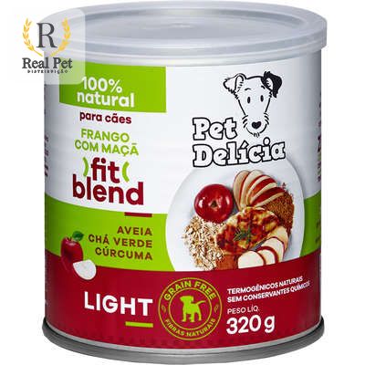 Pet Delícia Natural Frango com Maçã Fit Light - 320g