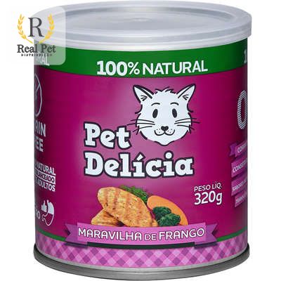 Pet Delícia Natural Maravilha de Frango Gatos - 320g