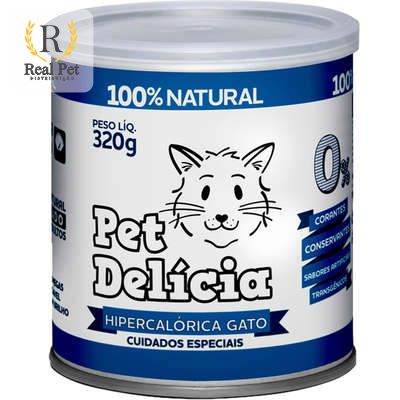 Pet Delícia Natural Hipercalórica para Gatos - 320g